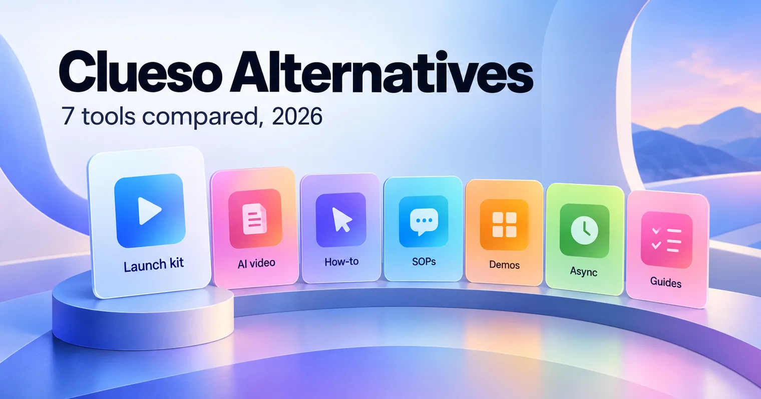 Clueso Alternatives: 7 Tools Compared and Fact Checked