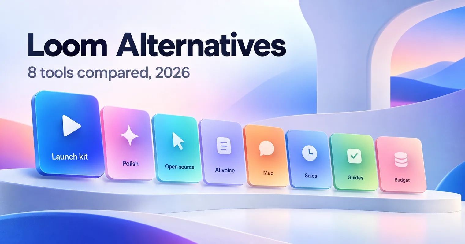 Loom Alternatives: 8 Tools Compared and Fact Checked