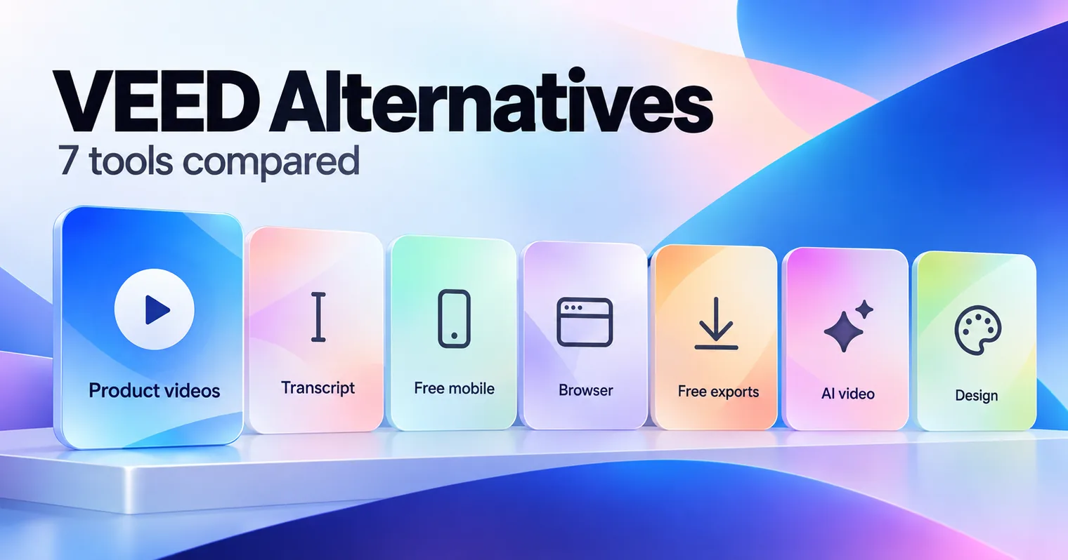 VEED Alternatives: 7 Tools Compared and Fact Checked
