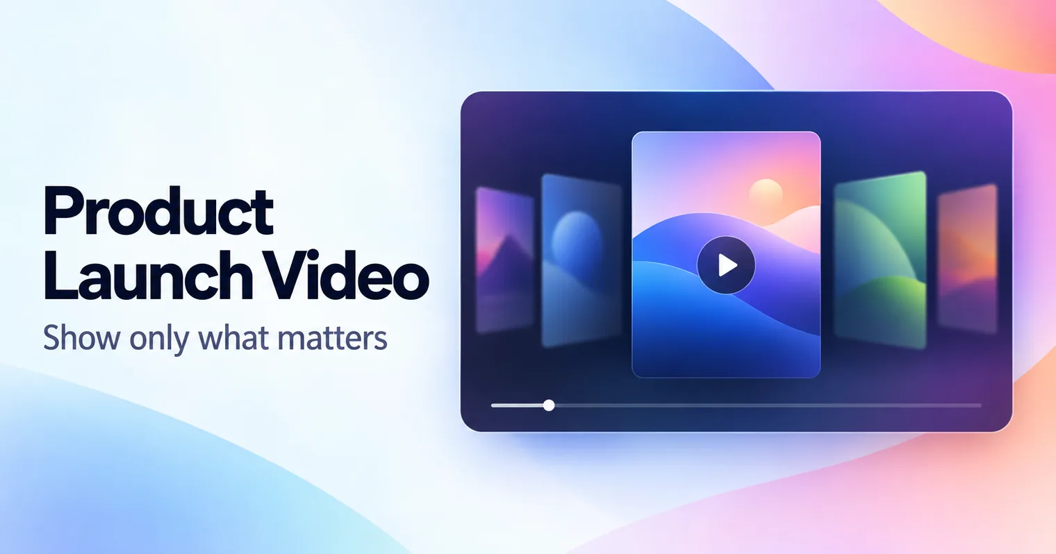 Product Launch Video for SaaS: The 2026 Checklist