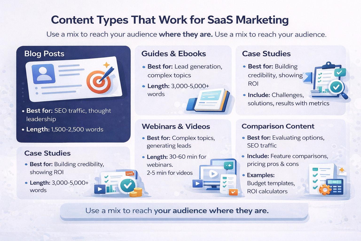 SaaS content types