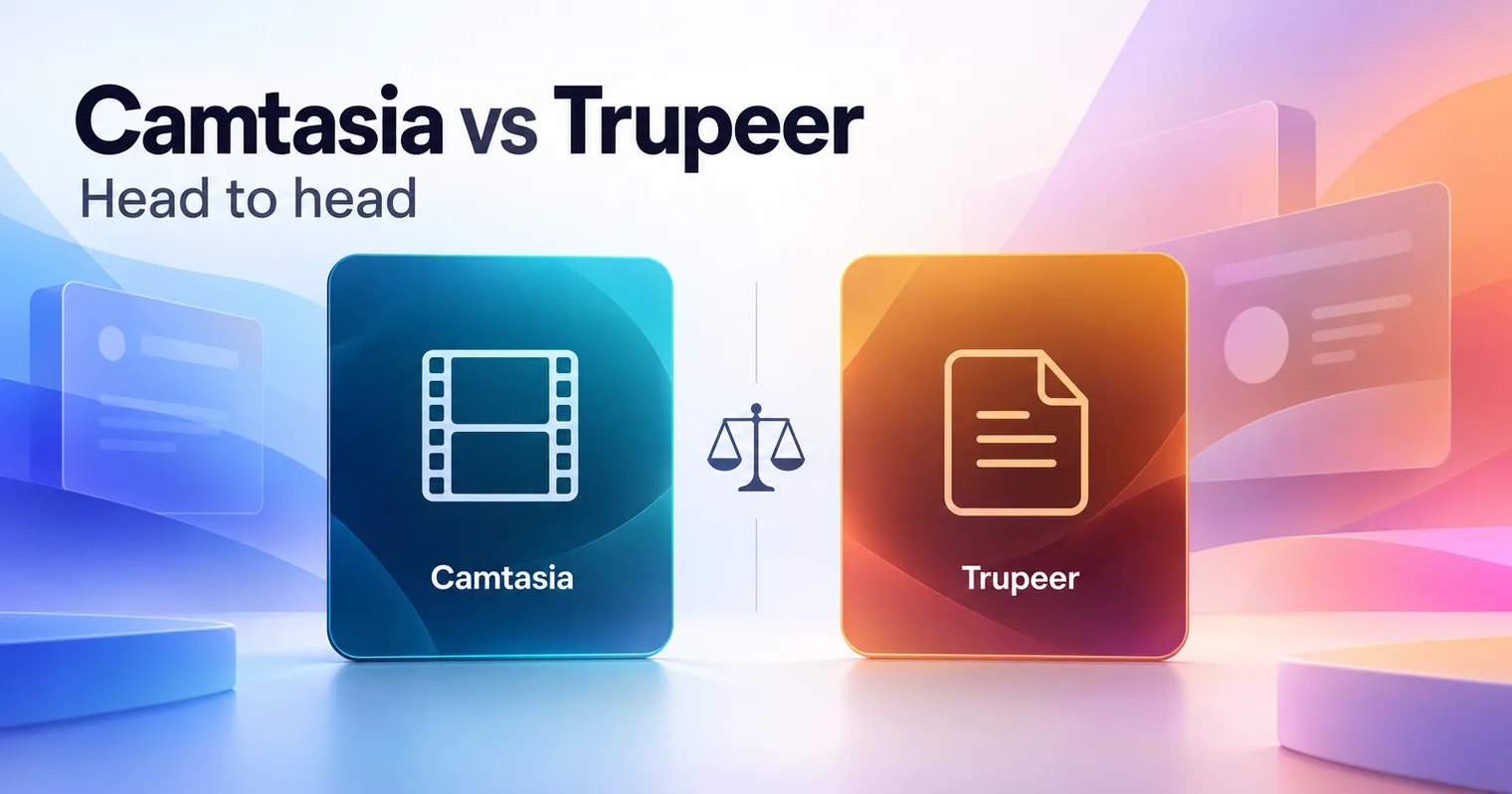 Camtasia vs Trupeer: Which Is Better in 2026? Fact Checked