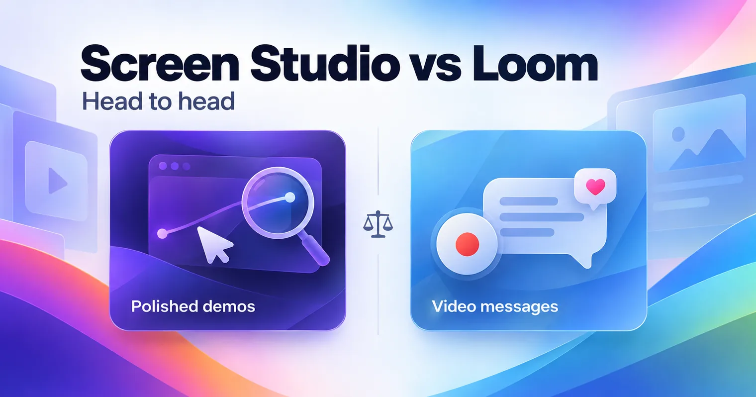 Screen Studio vs Loom: Which Is Better in 2026? Fact Checked