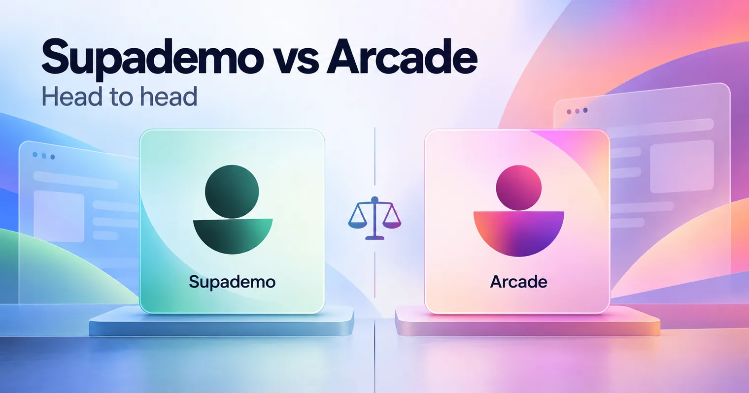 Supademo vs Arcade: Which Is Better in 2026? Fact Checked