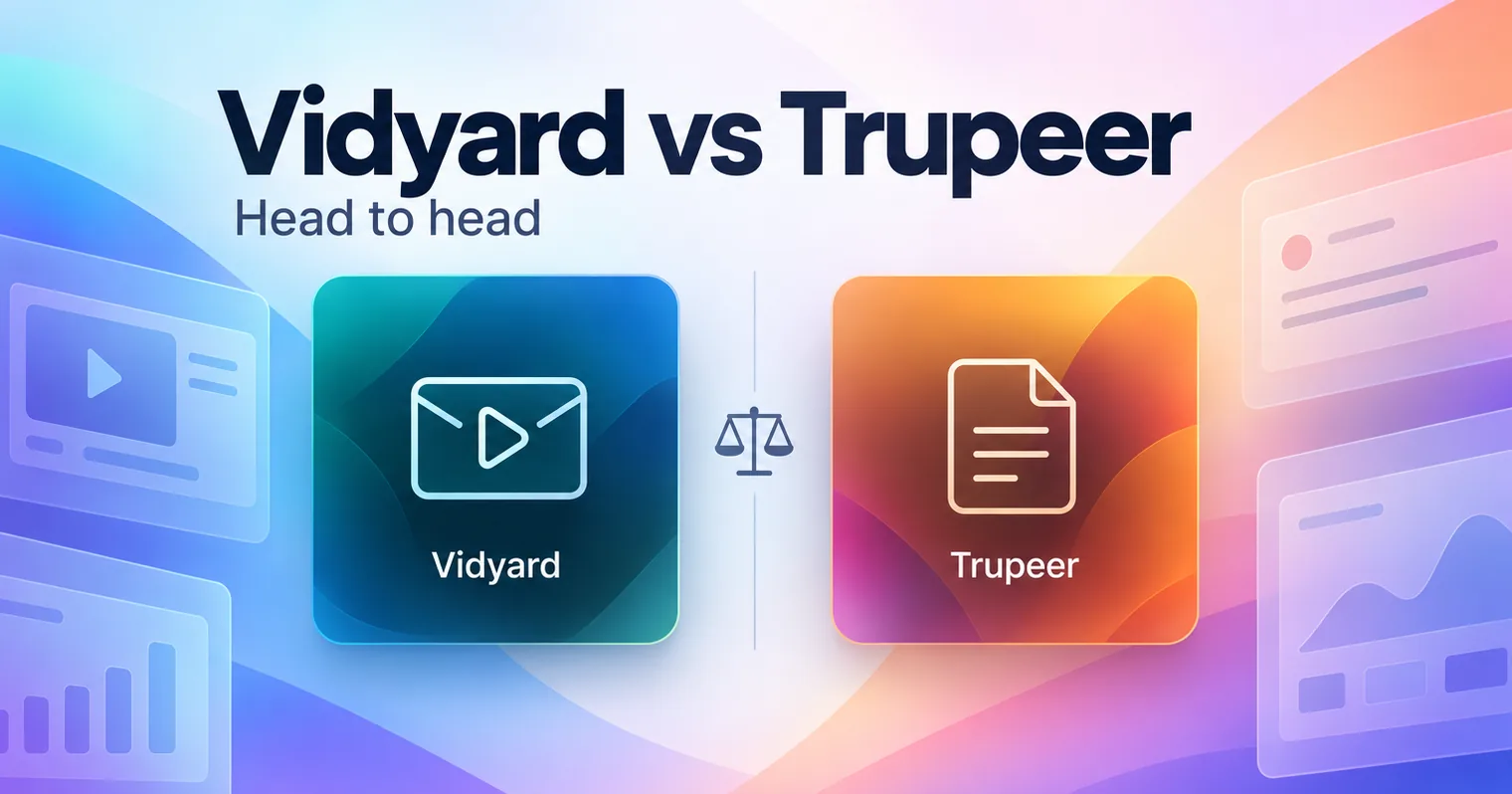 Vidyard vs Trupeer: Which Is Better in 2026? Fact Checked